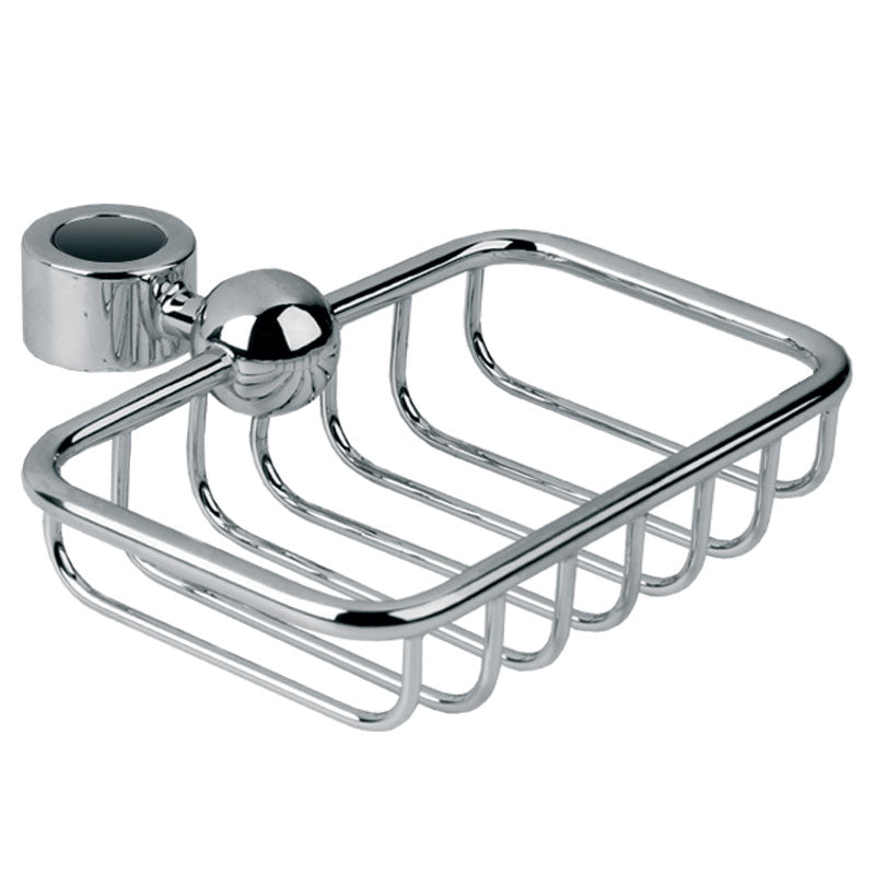 Lefroy Brooks Classic Riser Soap Dish - Silver Nickel