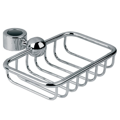 Lefroy Brooks Classic Riser Soap Dish - Silver Nickel