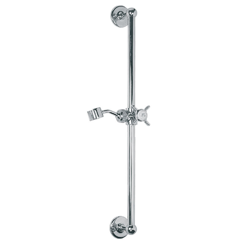 Lefroy Brooks Slide Rail Kit For Use With Conical End Hose - Nickel