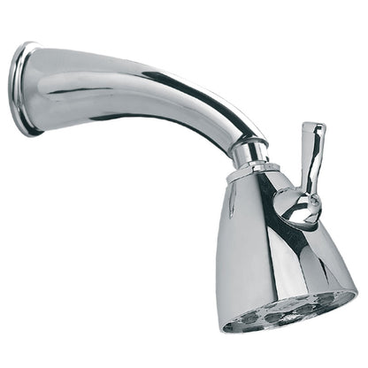 Lefroy Brooks Brunswick Eight Jet Head and Arm - Chrome