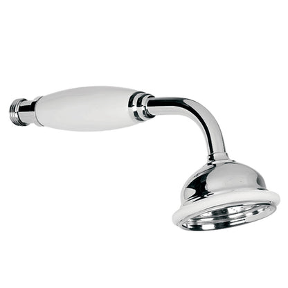 Lefroy Brooks Classic Handset With Porcelain Handle - A/Gold