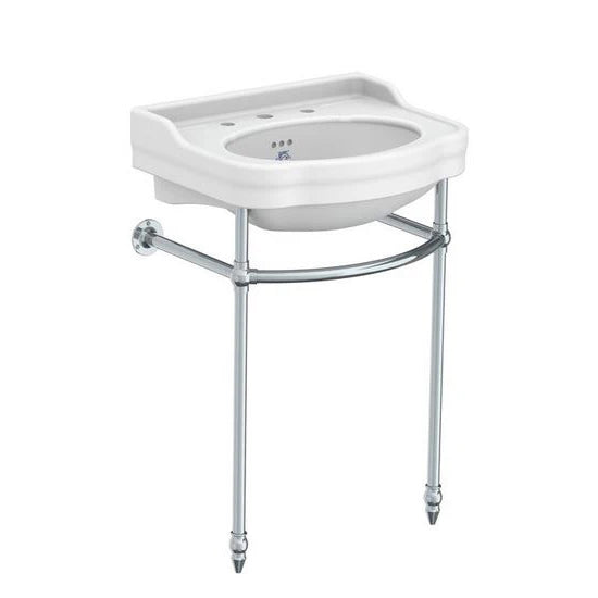 Lefroy Brooks La Chapelle 570mm Basin Stand - Chrome