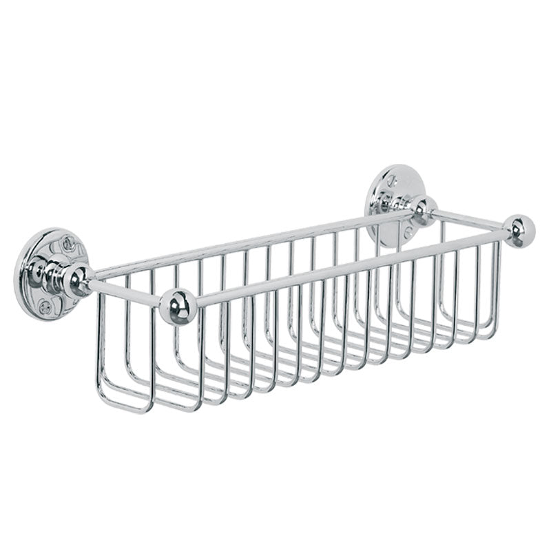 Lefroy Brooks Classic Wire Bathroom Shower Bottle Rack