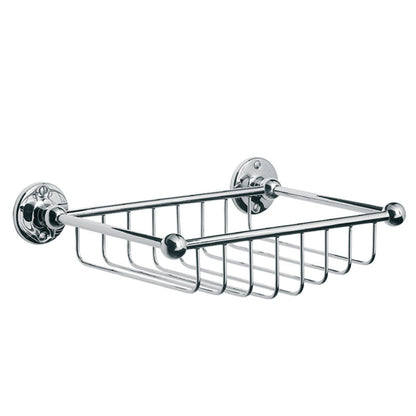 Lefroy Brooks Edwardian Wire Sponge Dish - Silver Nickel