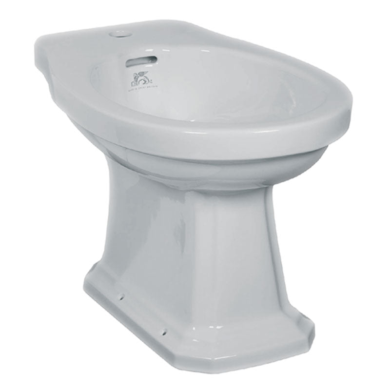 Lefroy Brooks Lissa Doon Bidet 1 Tap Hole - White
