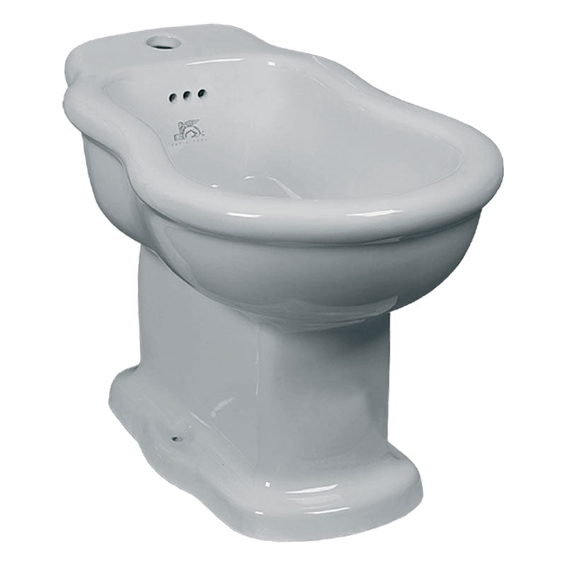 Lefroy Brooks La Chapelle 1 Tap Hole Bidet - White