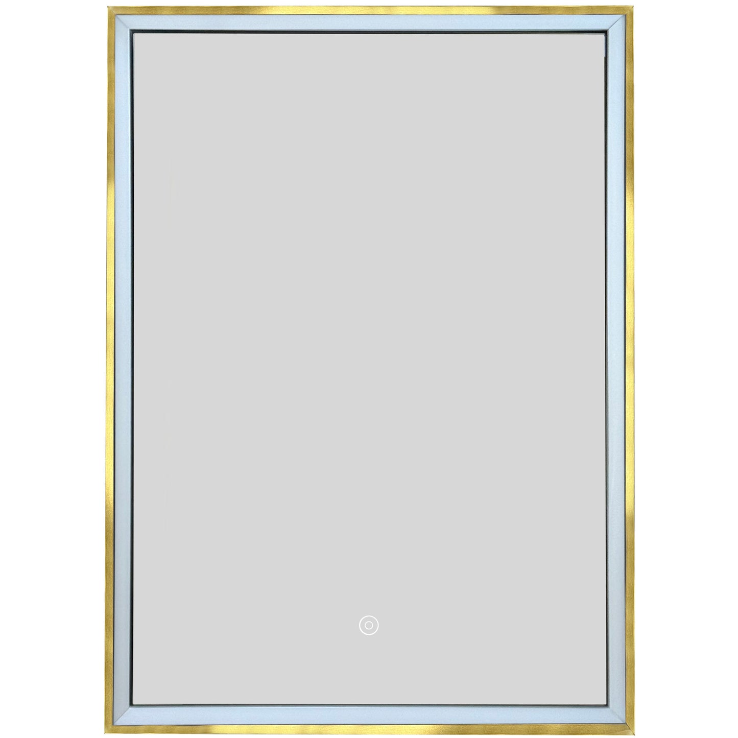 Just Taps Plus Luca Recessed Mirror Cabinet with Trim 500 x 700