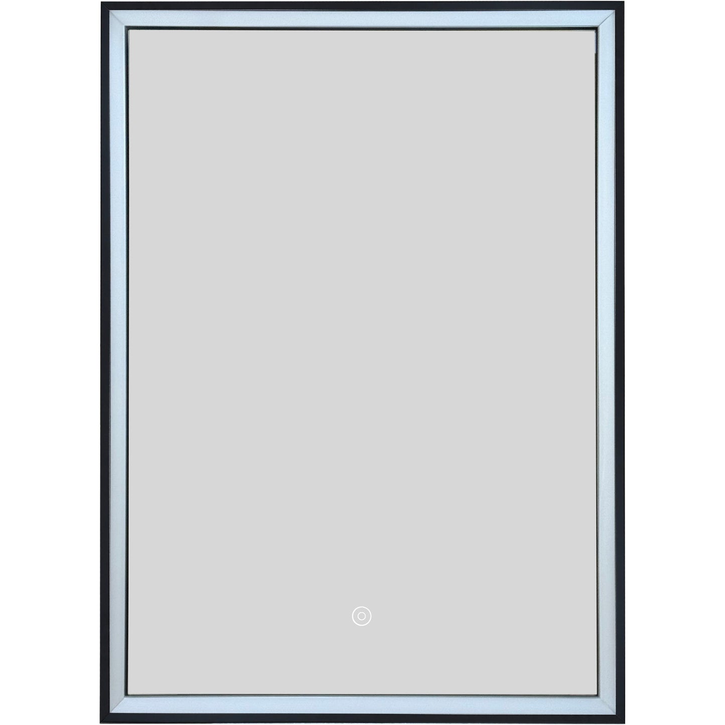 Just Taps Plus Luca Recessed Mirror Cabinet with Trim 500 x 700