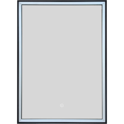 Just Taps Plus Luca Recessed Mirror Cabinet with Trim 500 x 700