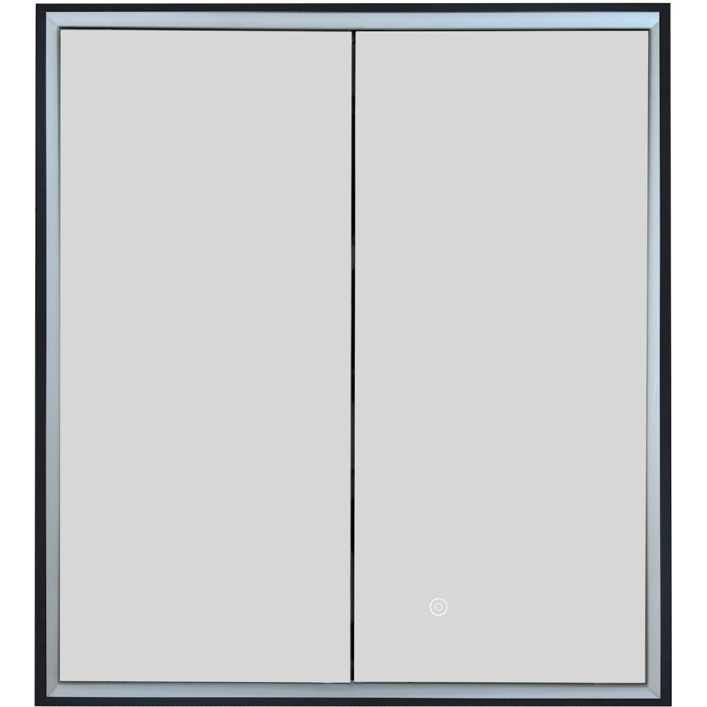 Just Taps Plus Luca Recessed Mirror Cabinet with Trim 600 x 700