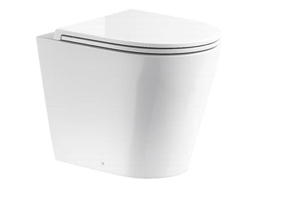Luxe 520 Rimless Back to Wall Toilet with Soft Close Seat