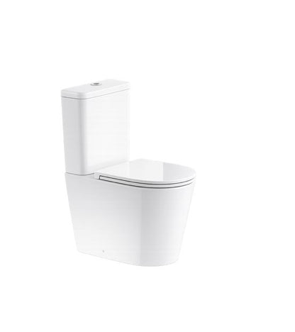 Luxe 610 Rimless Close Coupled Toilet with Soft Close Seat