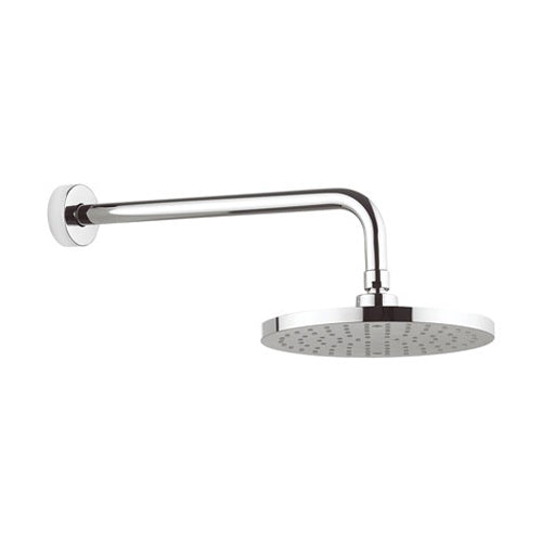 Crosswater Fusion Round Fixed Head with 340mm Wall Arm
