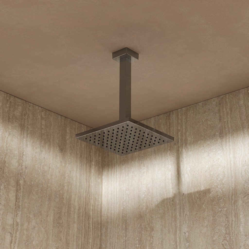 Crosswater Planet Square Shower Ceiling Arm 200mm Chrome