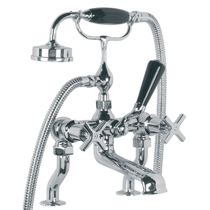 Lefroy Brooks Mackintosh Deck Mounted Bath Tap - Chrome