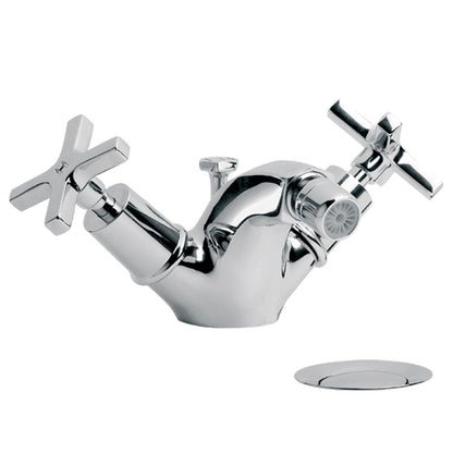 Lefroy Brooks Mackintosh Monobloc Bidet Mixer & Pop Up Waste (choose finish)