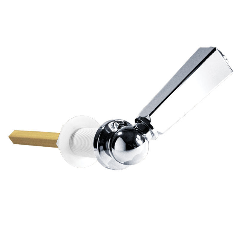 Lefroy Brooks Mackintosh Cistern Lever - Antique Gold