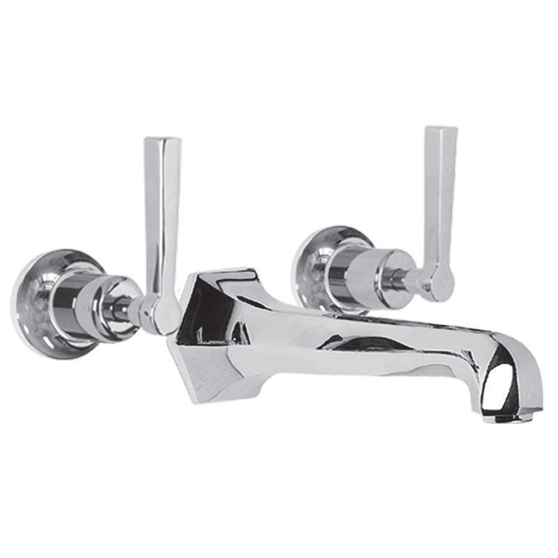 Lefroy Brooks Mackintosh Lever 3 Hole Wall Mount Mixer Set