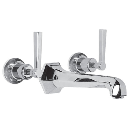 Lefroy Brooks Mackintosh Lever 3 Hole Wall Mount Mixer Set