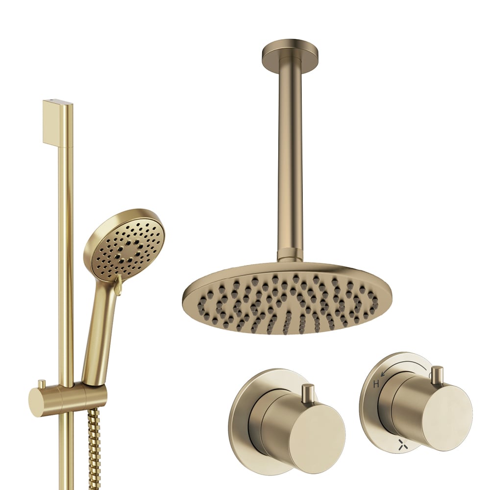Crosswater Ceiling Mounted Module Shower Set 2
