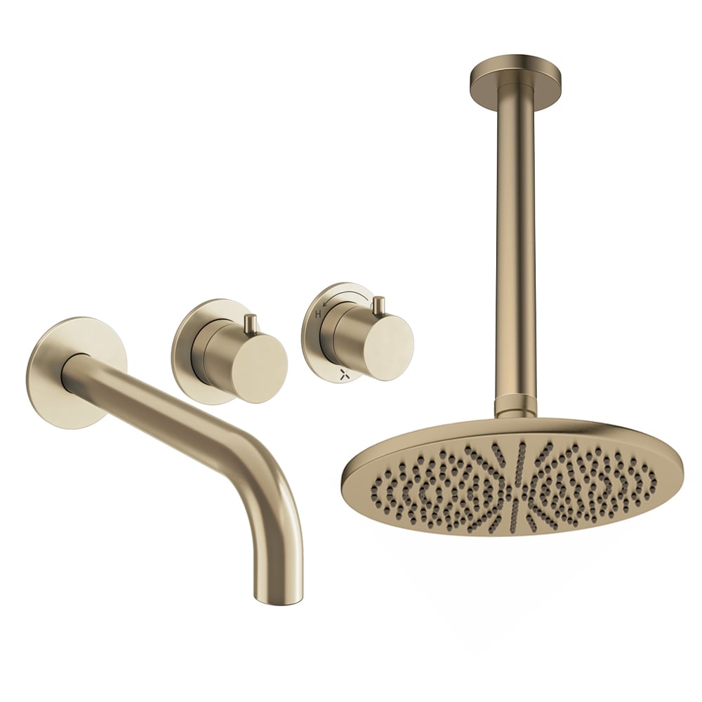 Crosswater Ceiling Mounted Module Shower Set 3