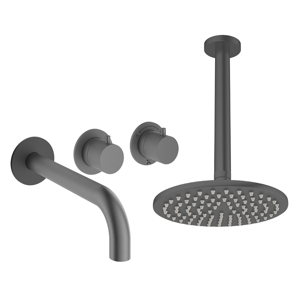 Crosswater Ceiling Mounted Module Shower Set 3