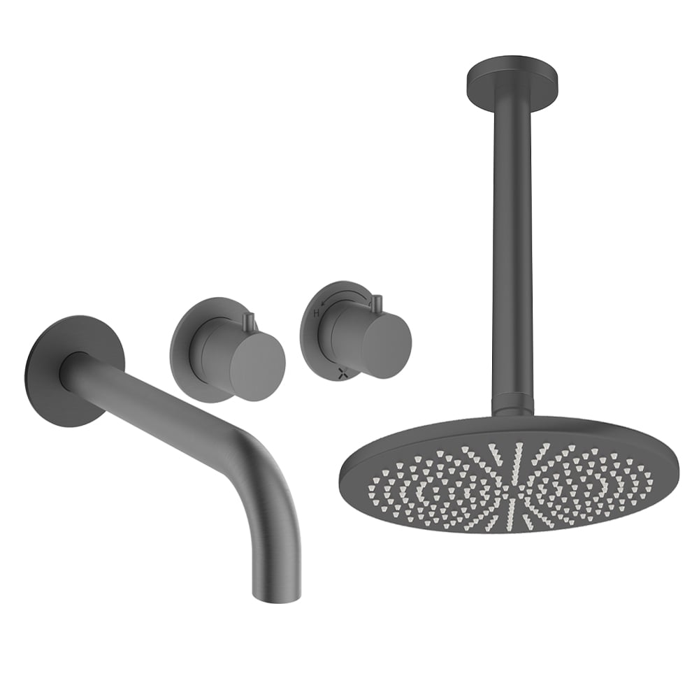 Crosswater Ceiling Mounted Module Shower Set 3