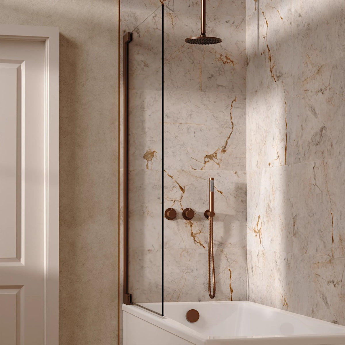 Crosswater Ceiling Mounted Module Shower Set 6
