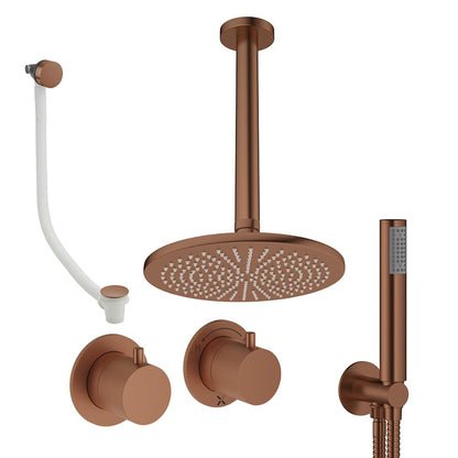Crosswater Ceiling Mounted Module Shower Set 6