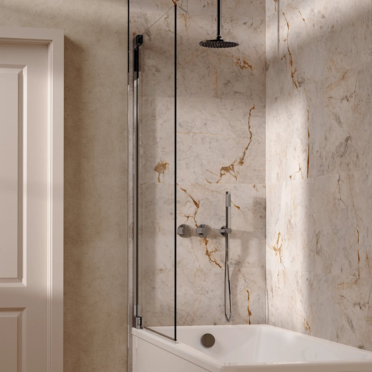 Crosswater Ceiling Mounted Module Shower Set 6