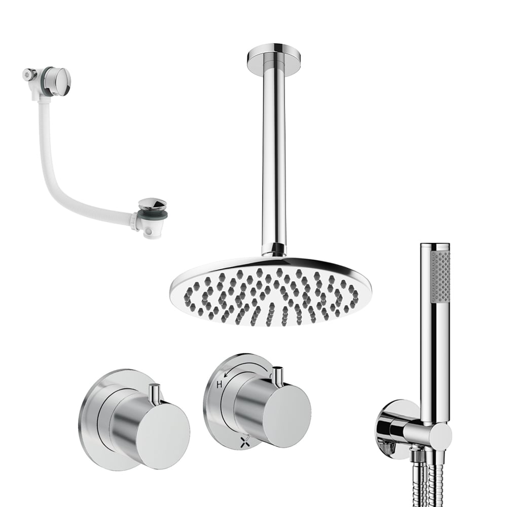 Crosswater Ceiling Mounted Module Shower Set 6