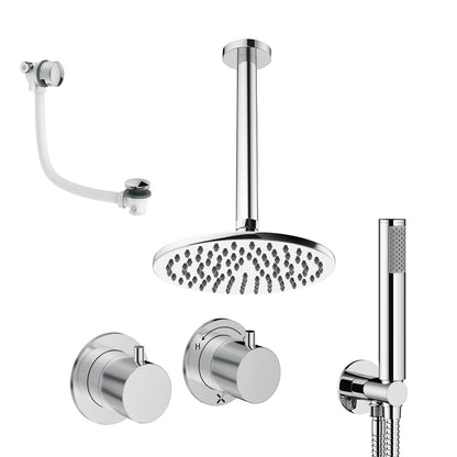 Crosswater Ceiling Mounted Module Shower Set 6