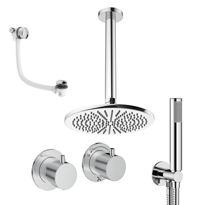 Crosswater Ceiling Mounted Module Shower Set 6