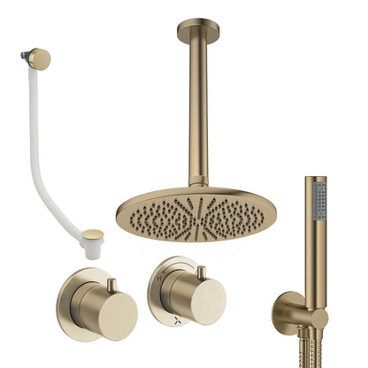 Crosswater Ceiling Mounted Module Shower Set 6