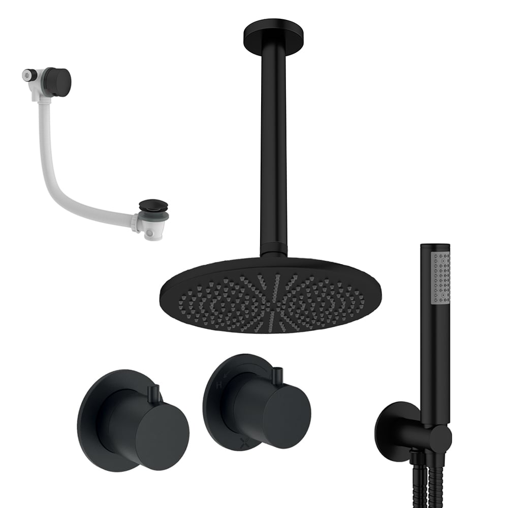 Crosswater Ceiling Mounted Module Shower Set 6