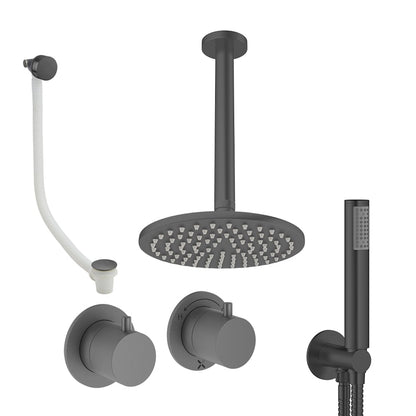 Crosswater Ceiling Mounted Module Shower Set 6