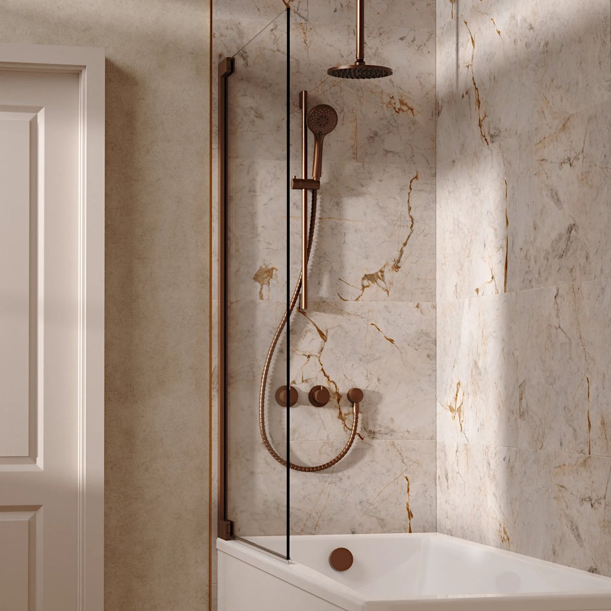 Crosswater Ceiling Mounted Module Shower Set 7
