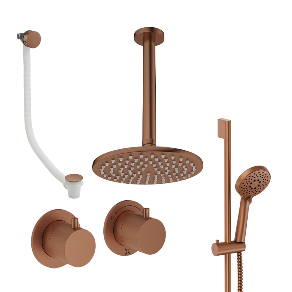 Crosswater Ceiling Mounted Module Shower Set 7