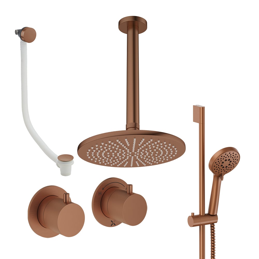 Crosswater Ceiling Mounted Module Shower Set 7