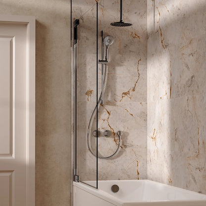 Crosswater Ceiling Mounted Module Shower Set 7