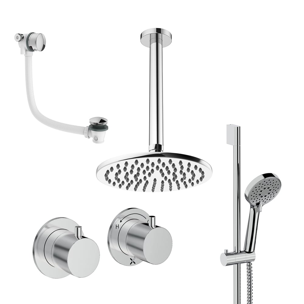 Crosswater Ceiling Mounted Module Shower Set 7