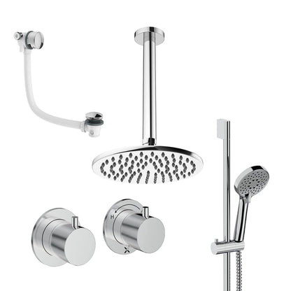 Crosswater Ceiling Mounted Module Shower Set 7