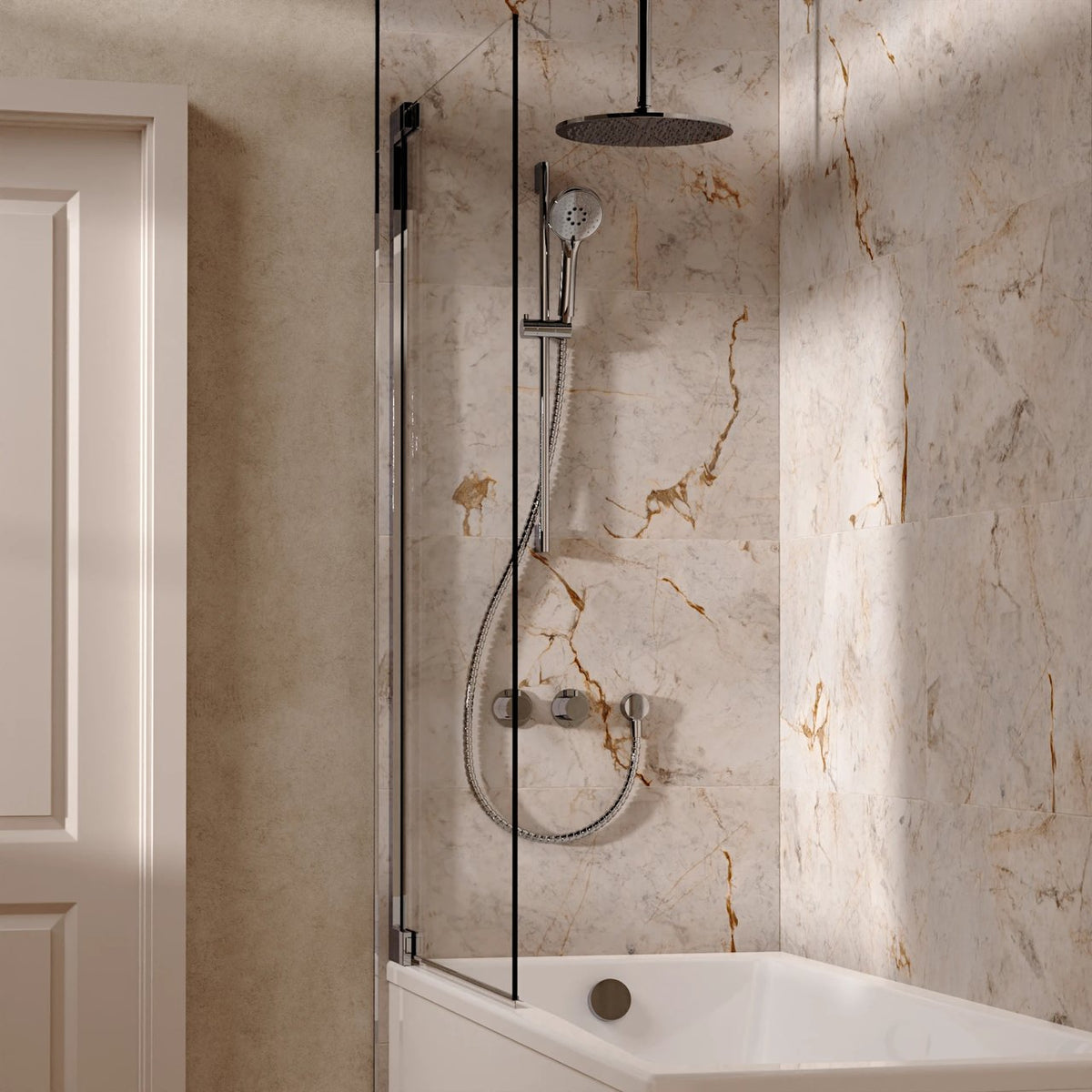 Crosswater Ceiling Mounted Module Shower Set 7