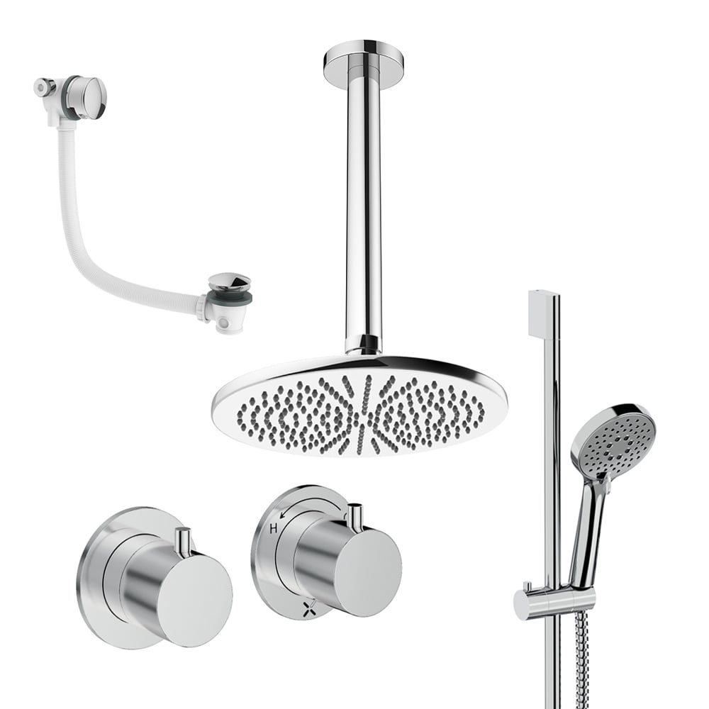 Crosswater Ceiling Mounted Module Shower Set 7