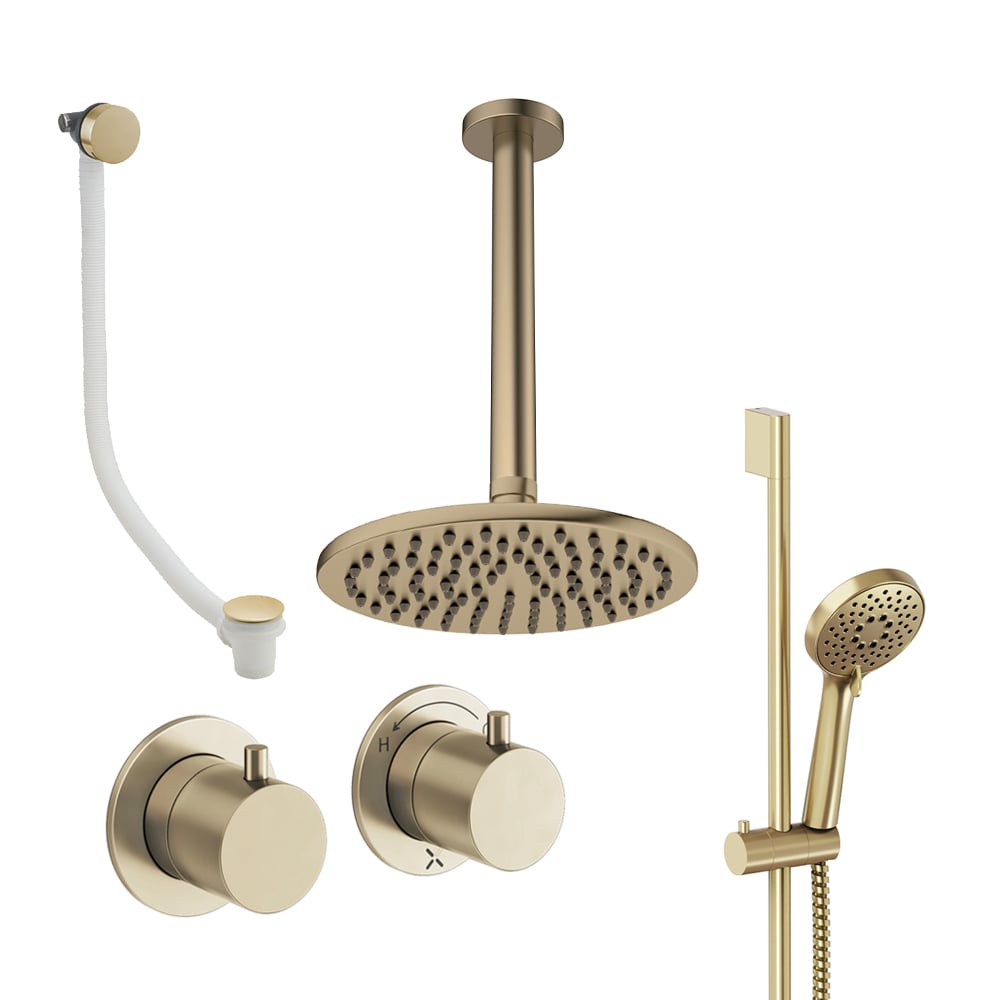 Crosswater Ceiling Mounted Module Shower Set 7