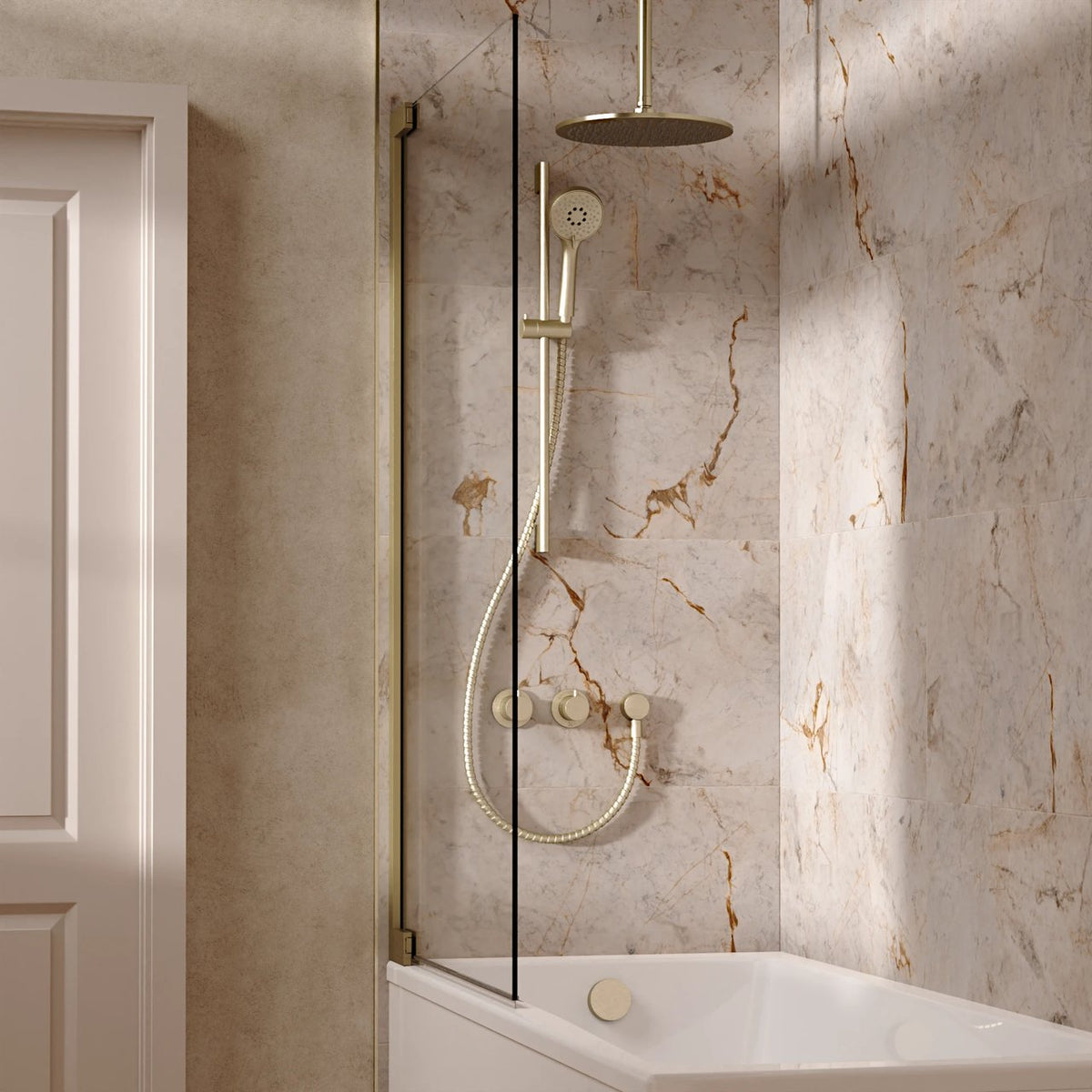 Crosswater Ceiling Mounted Module Shower Set 7