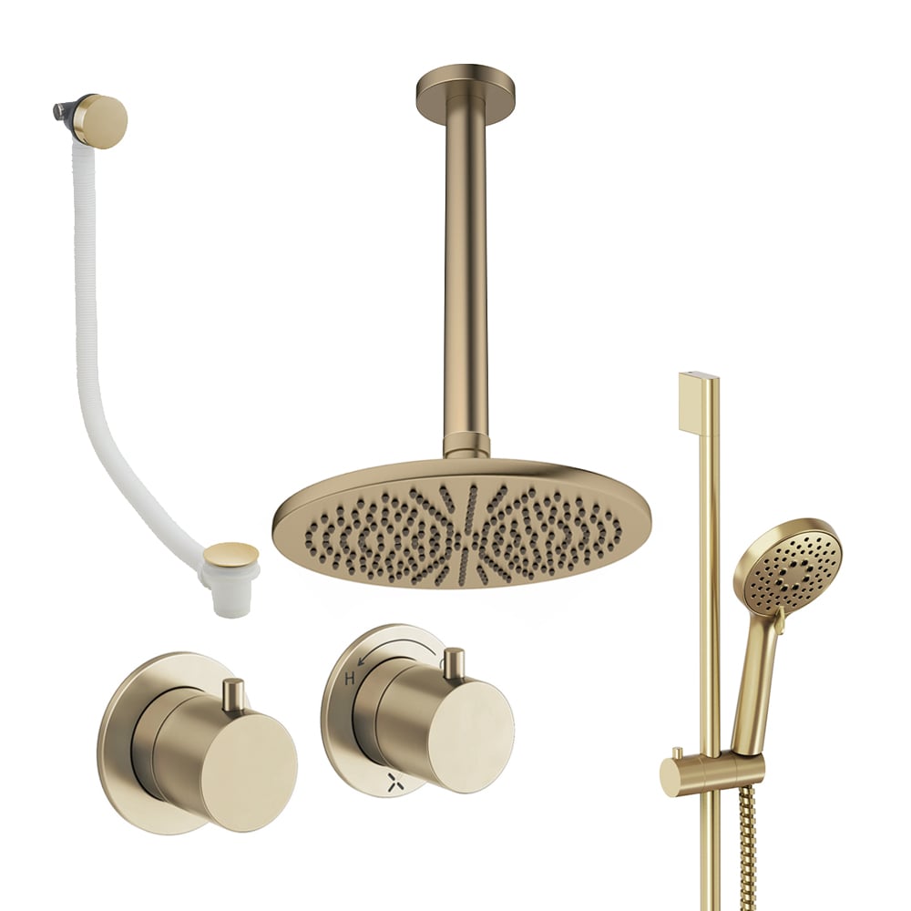 Crosswater Ceiling Mounted Module Shower Set 7