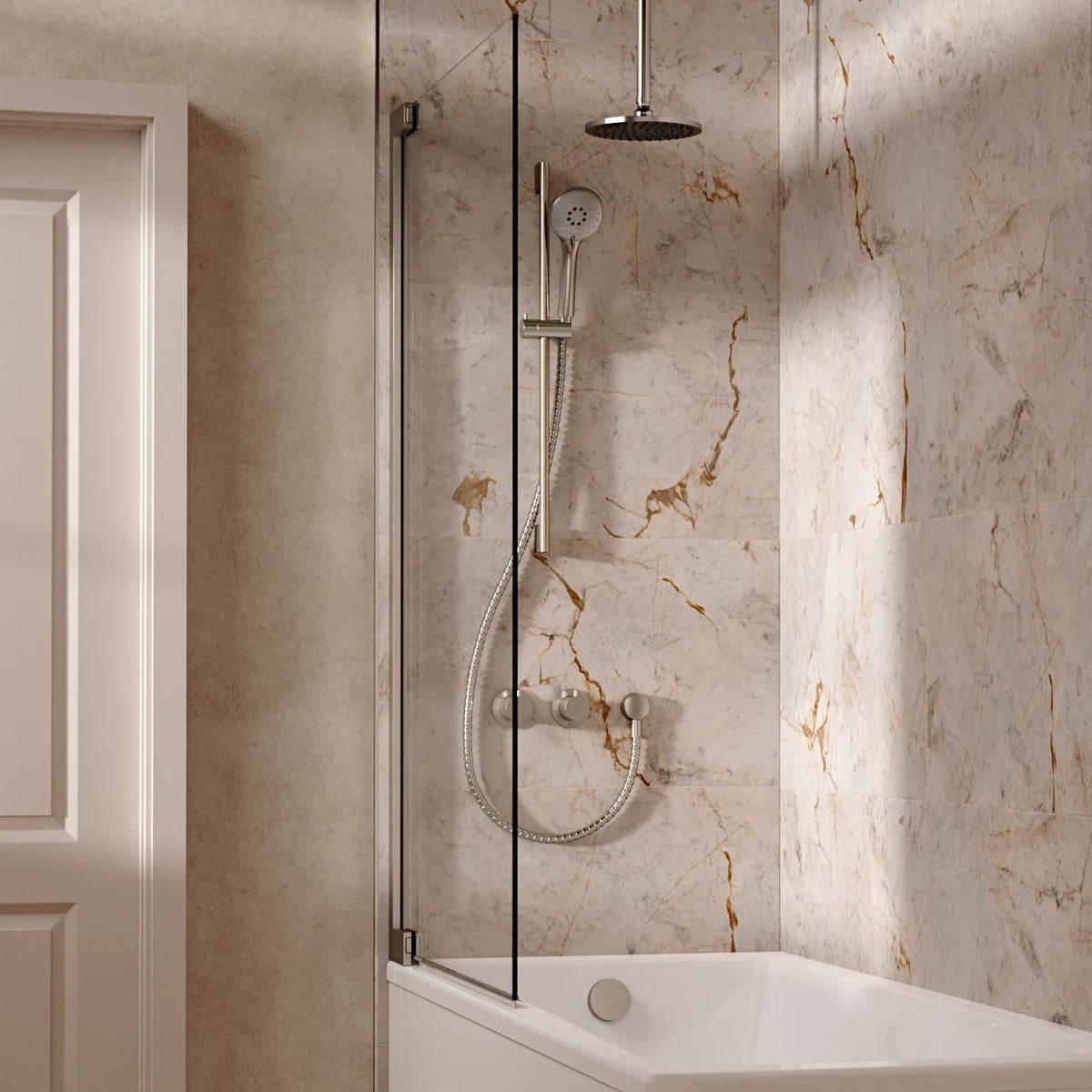 Crosswater Ceiling Mounted Module Shower Set 7