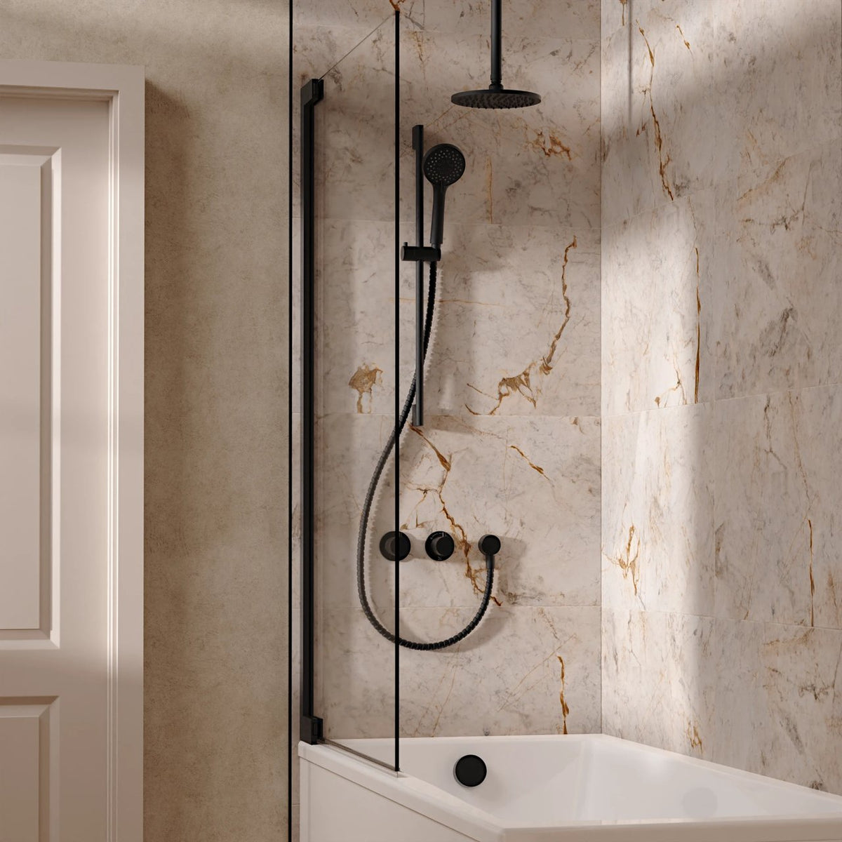 Crosswater Ceiling Mounted Module Shower Set 7