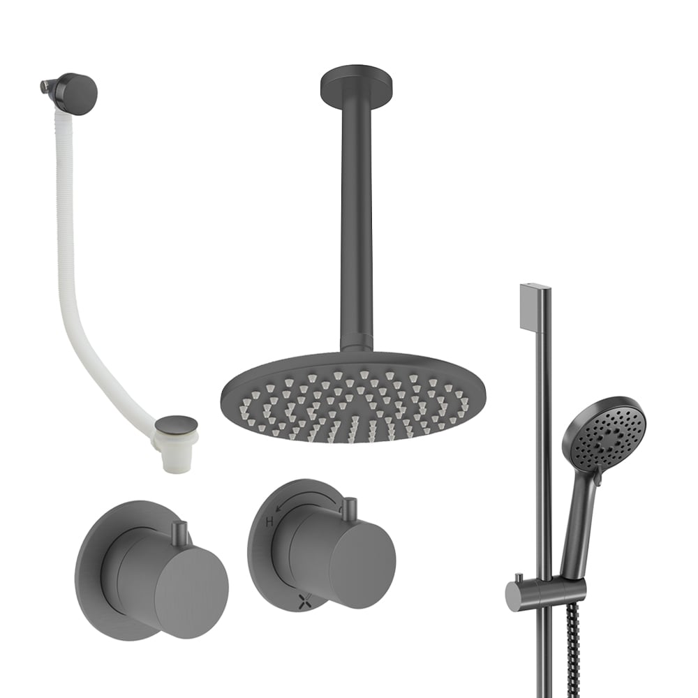 Crosswater Ceiling Mounted Module Shower Set 7